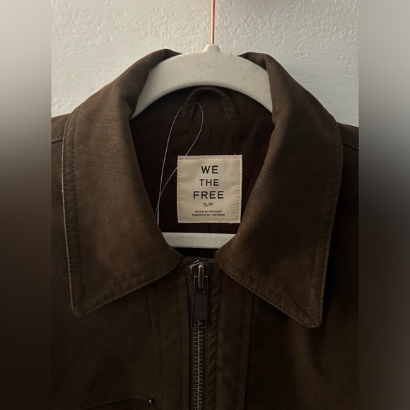 NWOT! Free People We The Free Blair Vegan Suede Jacket - Retails $168 - Picture 7 of 7